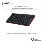 perixx PERIBOARD-422 User Manual preview