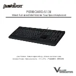 perixx PERIBOARD-513II User Manual preview