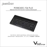 perixx PERIBOARD-706 PLUS User Manual preview