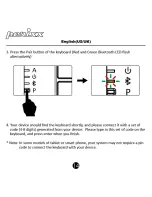 Preview for 14 page of perixx PERIBOARD-805L II User Manual