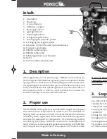 Preview for 2 page of PERKEO ECONOMY Operating Manual