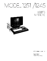 Perkin-Elmer 1245 User Manual preview
