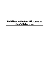 Preview for 1 page of Perkin-Elmer MultiScope System User Reference