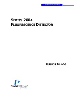 PerkinElmer 200A Series User Manual preview