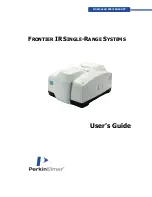 Предварительный просмотр 1 страницы PerkinElmer Frontier FT-IR User Manual