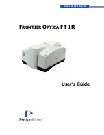 PerkinElmer Frontier Optica FT-IR User Manual preview