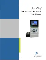 PerkinElmer LabChip GX Touch User Manual preview