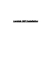 Preview for 31 page of PerkinElmer LAMBDA 265 User Manual