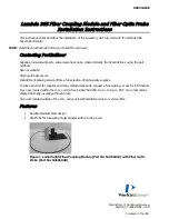 Предварительный просмотр 1 страницы PerkinElmer Lambda 365 Fiber Coupling Module Installation Instructions Manual