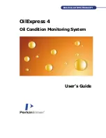 PerkinElmer OilExpress 4 User Manual preview