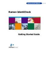 Preview for 1 page of PerkinElmer Raman IdentiCheck Getting Started Manual