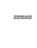 Preview for 35 page of PerkinElmer Raman IdentiCheck Getting Started Manual