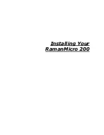 Предварительный просмотр 41 страницы PerkinElmer Raman Micro 200 Series Getting Started Manual