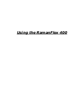 Предварительный просмотр 69 страницы PerkinElmer RamanFlex 400 Getting Started Manual