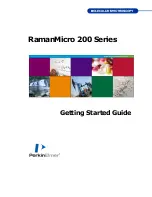 Preview for 1 page of PerkinElmer RamanMicro 200 Series Getting Started Manual