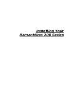 Preview for 37 page of PerkinElmer RamanMicro 200 Series Getting Started Manual