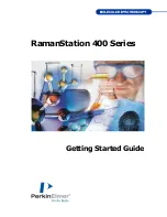 PerkinElmer RamanStation 400 Getting Started Manual preview