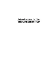 Preview for 71 page of PerkinElmer RamanStation 400 Getting Started Manual