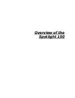 Preview for 23 page of PerkinElmer Spotlight 150 User Manual