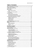 Preview for 3 page of PerkinElmer TGA 8000 Installation And Hardware Manual