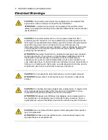 Preview for 8 page of PerkinElmer TGA 8000 Installation And Hardware Manual