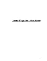 Preview for 25 page of PerkinElmer TGA 8000 Installation And Hardware Manual