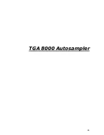 Preview for 85 page of PerkinElmer TGA 8000 Installation And Hardware Manual