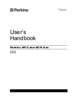 Предварительный просмотр 1 страницы Perkins 4012TESI Series User Handbook Manual