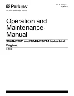 Perkins 904D-E28T Operation And Maintenance Manual предпросмотр