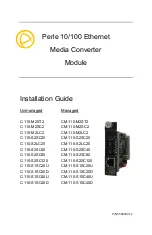 Предварительный просмотр 1 страницы Perle C-110-M2LC2 Installation Manual