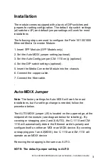 Preview for 3 page of Perle C-1110-M2LC05 Installation Manual