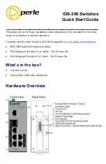 Perle IDS-306 Quick Start Manual preview