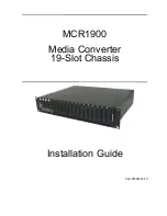 Perle MCR1900 Installation Manual preview