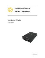 Perle S-100-M2LC2 Installation Manual предпросмотр