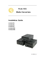 Предварительный просмотр 1 страницы Perle S-10G-STS Installation Manual