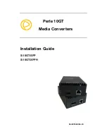 Предварительный просмотр 1 страницы Perle S-10GT-SFP Installation Manual