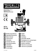 Perles OF9 Operating Instructions Manual предпросмотр