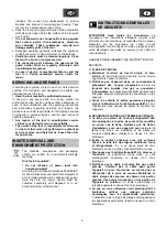 Предварительный просмотр 9 страницы Perles PB 1223 Operating Instructions Manual