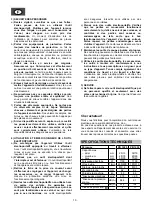 Предварительный просмотр 10 страницы Perles PB 1223 Operating Instructions Manual