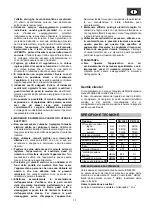 Предварительный просмотр 17 страницы Perles PB 1223 Operating Instructions Manual