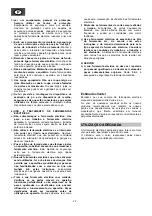 Предварительный просмотр 22 страницы Perles PB9-713 Operating Instructions Manual