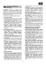 Предварительный просмотр 71 страницы Perles PB9-713 Operating Instructions Manual