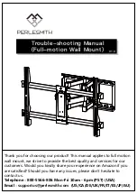 Perlesmith MD2296 Troubleshooting Manual preview