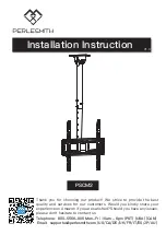 Preview for 1 page of Perlesmith PSCM2 Installation Instruction