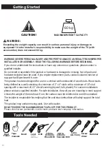 Preview for 2 page of Perlesmith PSLFK3 Instructions Manual