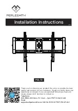 Preview for 1 page of Perlesmith PSLT3 Installation Instructions Manual