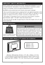 Preview for 2 page of Perlesmith PSLTK1 Instruction Manual