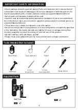 Preview for 2 page of Perlesmith PSSM01 Installation Instructions Manual