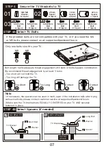 Preview for 8 page of Perlesmith PSTVMC03 Instruction Manual