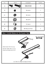 Preview for 4 page of Perlesmith PSTVMCO4 Assembly Instructions Manual